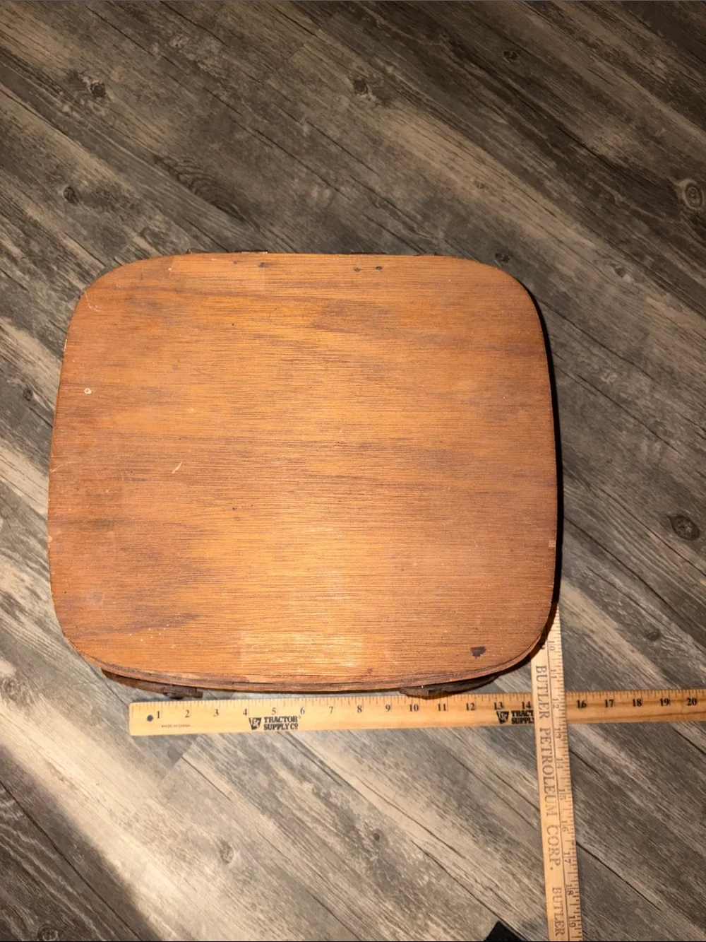 Antique Vintage Basketville Picnic Basket Made in Putney Vermont